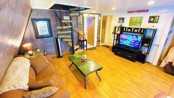 TV connectée, lecteur de DVD, vidéothèque