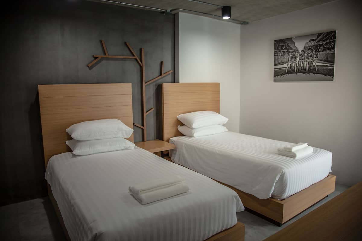 Standard Twin Room | Caja fuerte, escritorio, cortinas opacas y wifi gratis