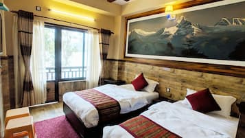 Premium bedding, free WiFi, bed sheets