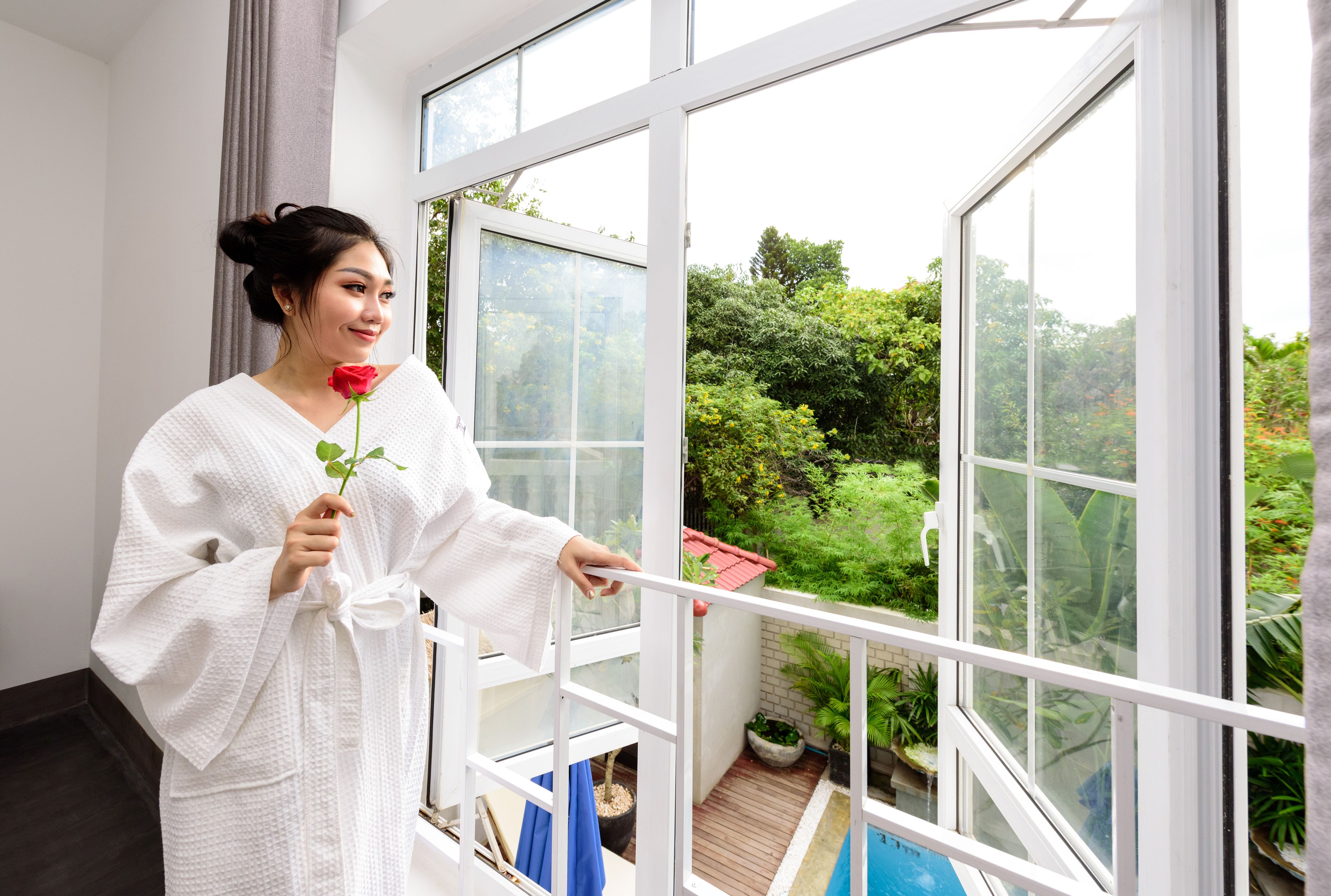 Suite Deluxe, 1 cama de matrimonio grande | 1 dormitorio, sábanas de algodón egipcio, ropa de cama de alta calidad