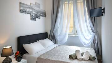 2 chambres, fer et planche Ă repasser, Wi-Fi, draps fournis