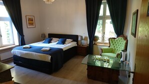 独特双人房, 1 张特大  床, 河景 (1) | 特色装修、特色家居、隔音、免费 WiFi