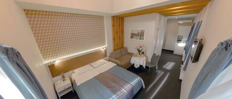 Premium bedding, minibar, in-room safe, soundproofing