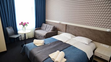 Rom – comfort | Sengetøy av topp kvalitet, minibar, safe på rommet og lydisolert