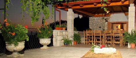 Opções para refeição ao ar livre