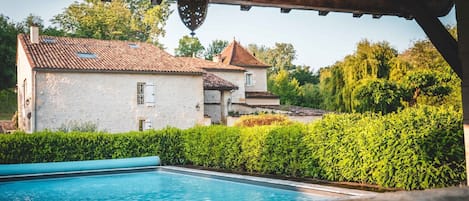 Udendørs pool, opvarmet pool