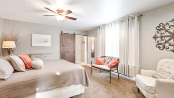 3 dormitorios, escritorio, tabla de planchar con plancha y wifi gratis