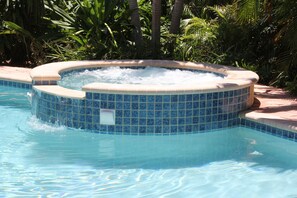 Outdoor pool, a heated pool - Tropical dream heated pool home (Deerfield Beach)