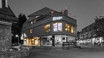 Front of property – evening/night