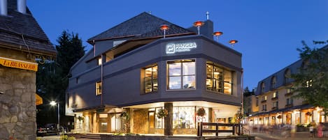 Front of property - evening/night