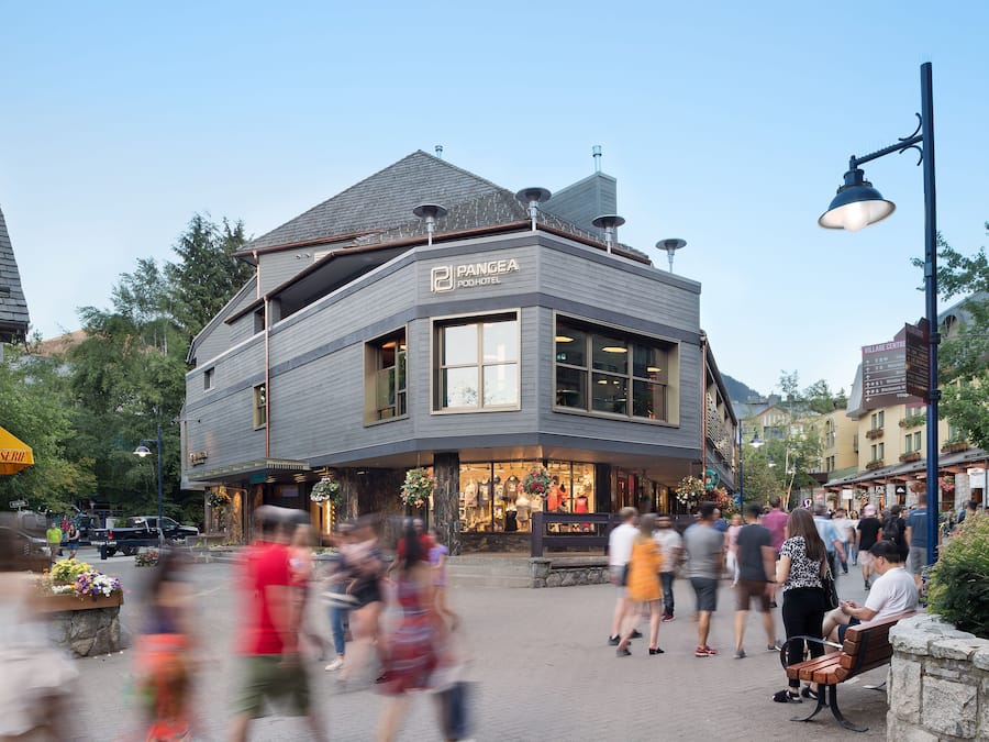 Fassade der Unterkunft