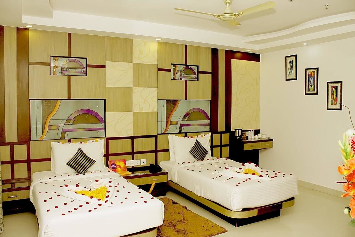 Phòng Suite Club, 1 phòng ngủ | 1 phòng ngủ, bộ đồ giường cao cấp, chăn bông, bàn