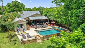 Pool - Pool & Hot Tub, NEW BOAT DOCK,1 Story, Kayaks, Commercial Ice Maker (Kingsland)