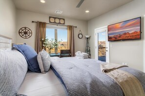 3 soverom, skrivebord, strykejern/-brett og wi-fi (inkludert)