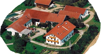 casa de vacaciones tranquilo en el campo