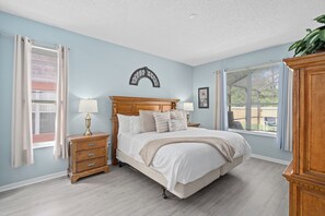 7 bedrooms, iron/ironing board, travel crib, free WiFi