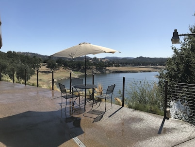Lake front home private dock
