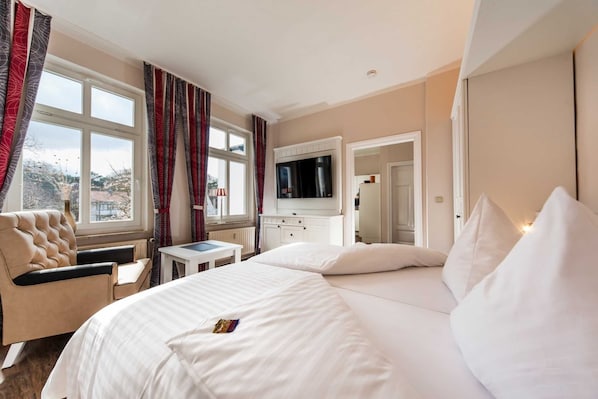 1 Schlafzimmer, Reisekinderbett, WLAN, Bettwäsche