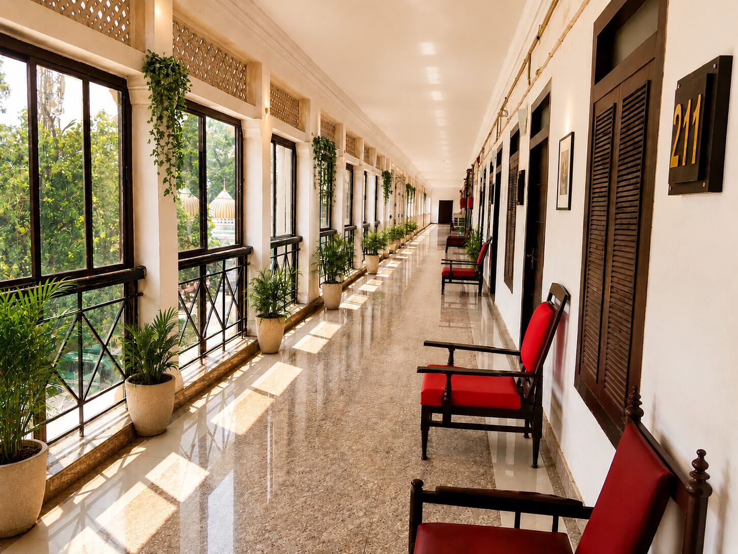 Fachada de la propiedad