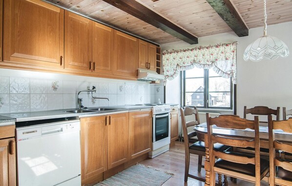 Kühlschrank, Mikrowelle, Herdplatte, Geschirrspüler