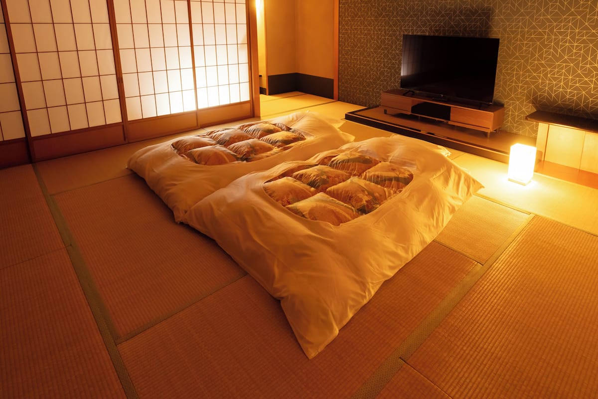 japanese style room for 6 people - south building,non smoking | minibar, in-room safe, free wifi, bed sheets
