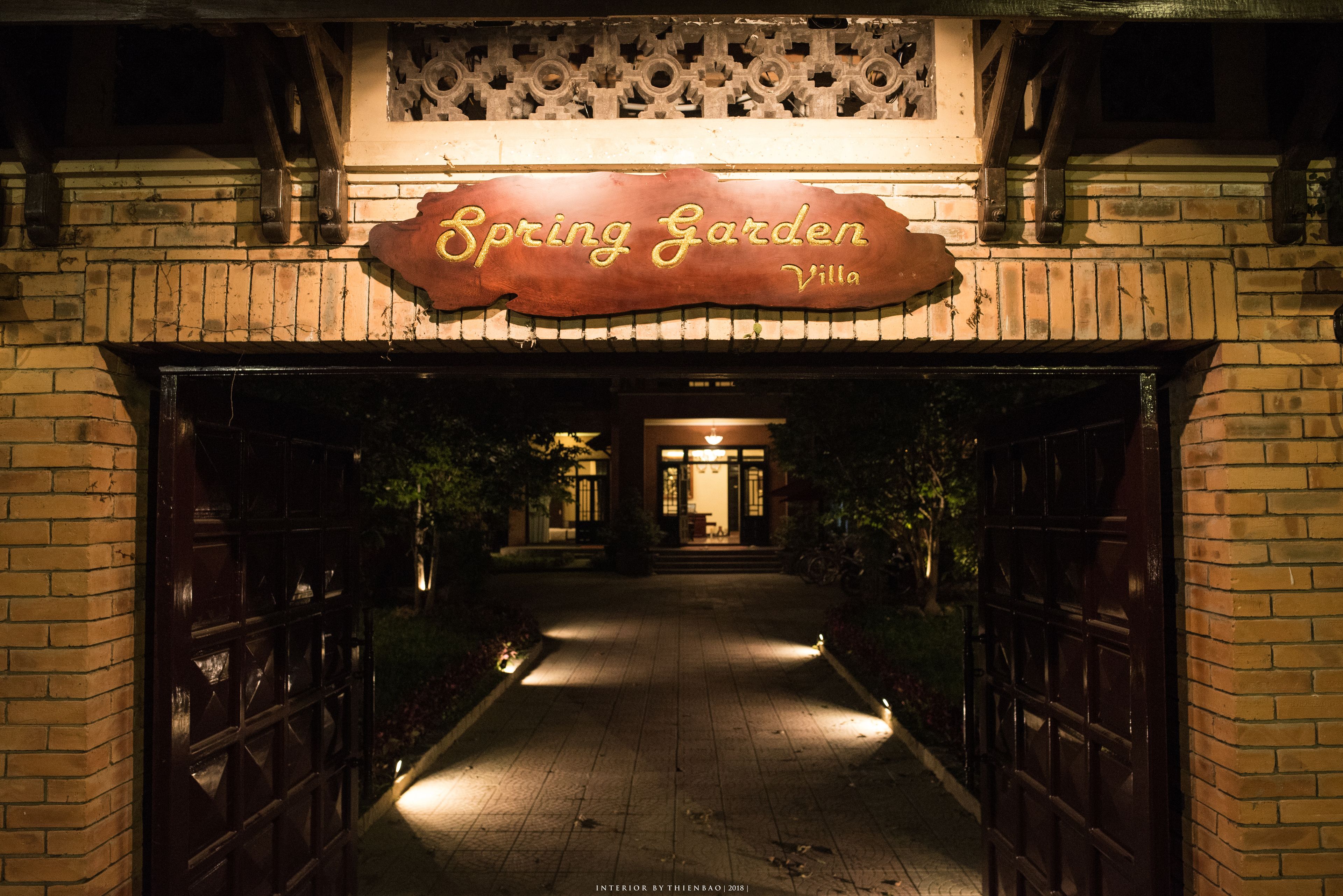 Front of property - evening/night