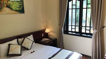 1 slaapkamer, verduisterende gordijnen, geluiddichte muren