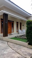 Villa de lujo, 2 habitaciones, no fumadores, vistas a la piscina | Terraza o patio