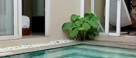 Luxury Villa, 2 Bedrooms, Non Smoking, Pool View | View from room