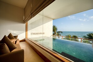 Presidential Suite, 1 King Bed, Ocean View | 1 bedroom, premium bedding, minibar, in-room safe