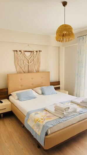 标准双人房, 1 间卧室 | 埃及棉床单、高档床上用品、免费 WiFi、床单