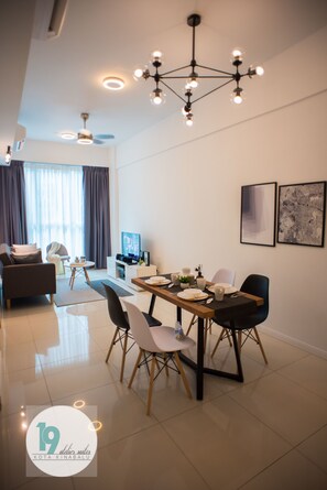 Family Apartment - A, 2 Bedrooms | Living area