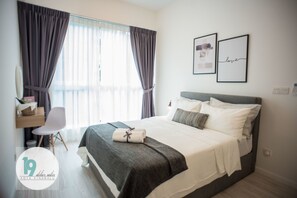 Family Apartment - A, 2 Bedrooms | 2 bedrooms, iron/ironing board, free WiFi - 19 Atelier Suites Sutera Avenue (Kota Kinabalu)