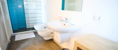 Regadera, regadera tipo lluvia, secadora de cabello, bidet