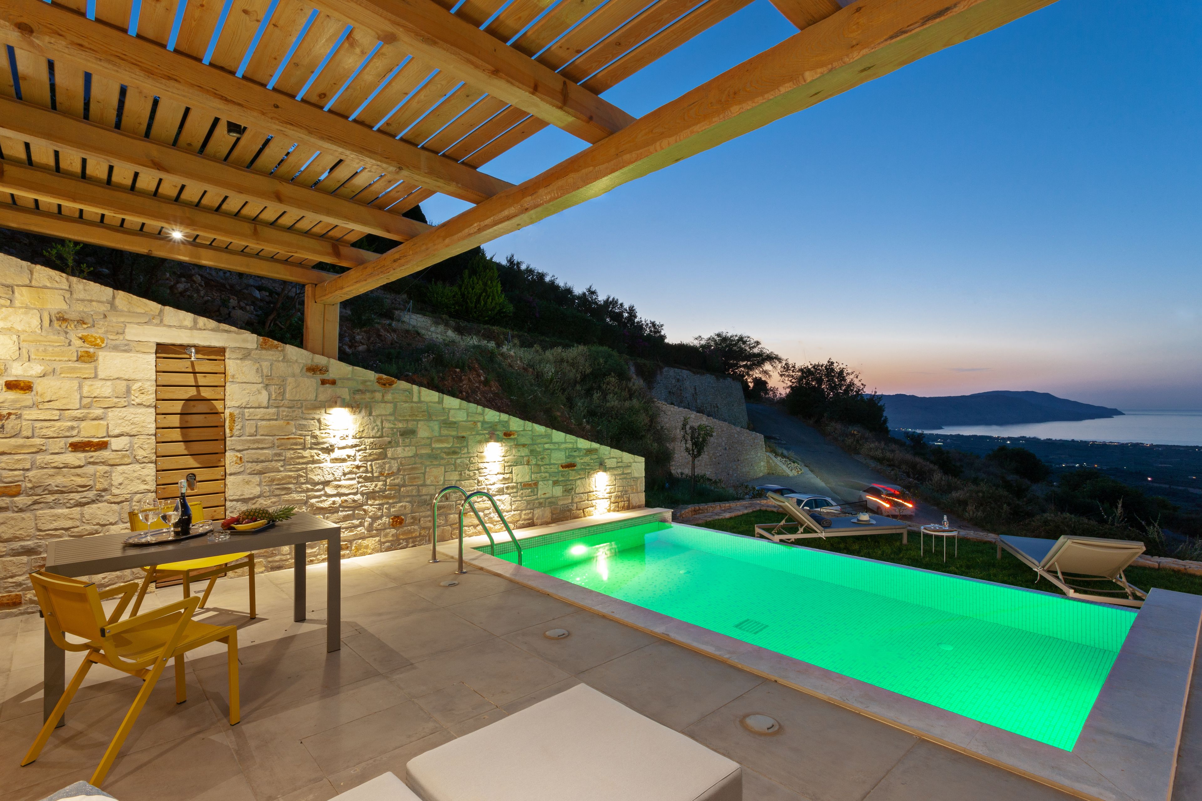 Villa with Private Pool | View from room
