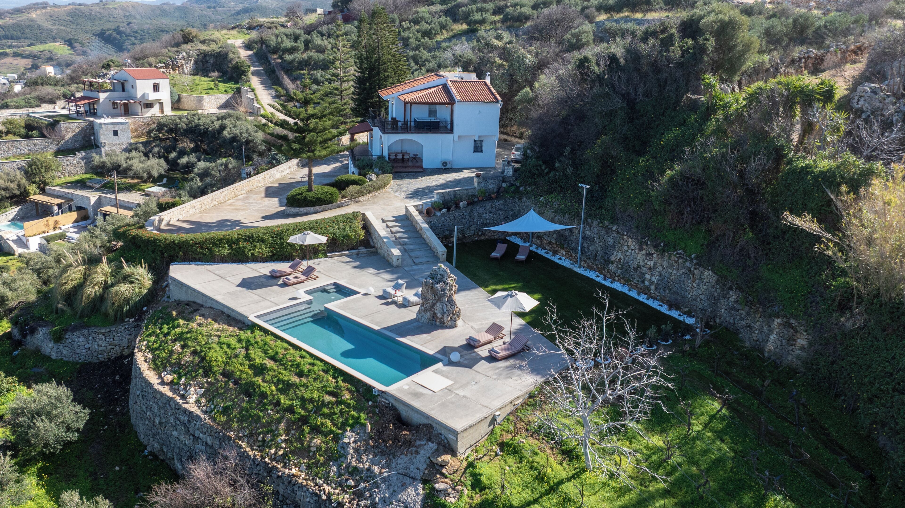 Villa Majestueuse | Coffres-forts dans les chambres, rideaux occultants