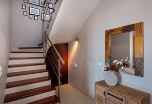 Three-Bedroom Villa with Private Pool | In-room safe, blackout curtains, iron/ironing board, free WiFi