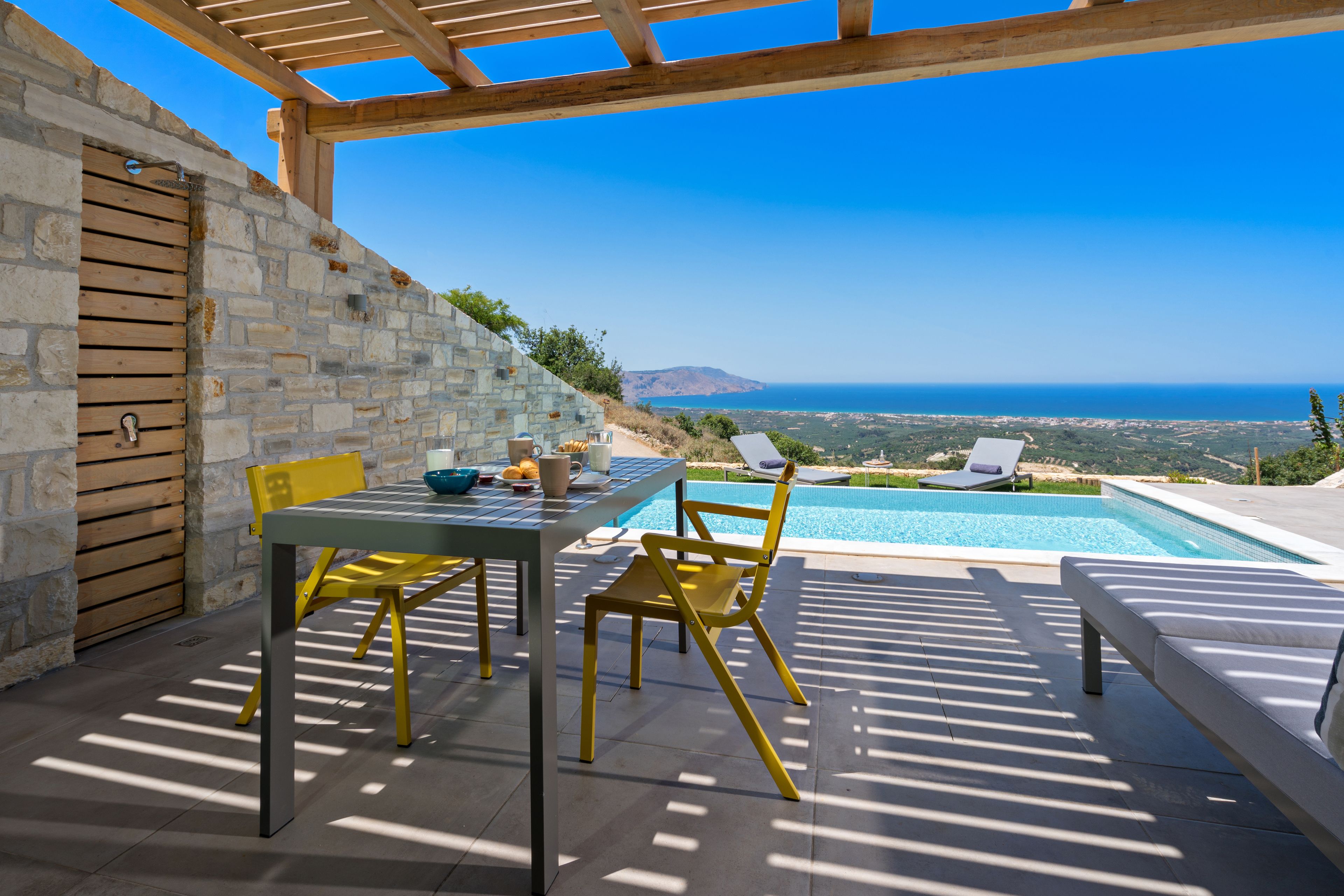 Villa, 1 chambre, piscine privée | Vue de la chambre