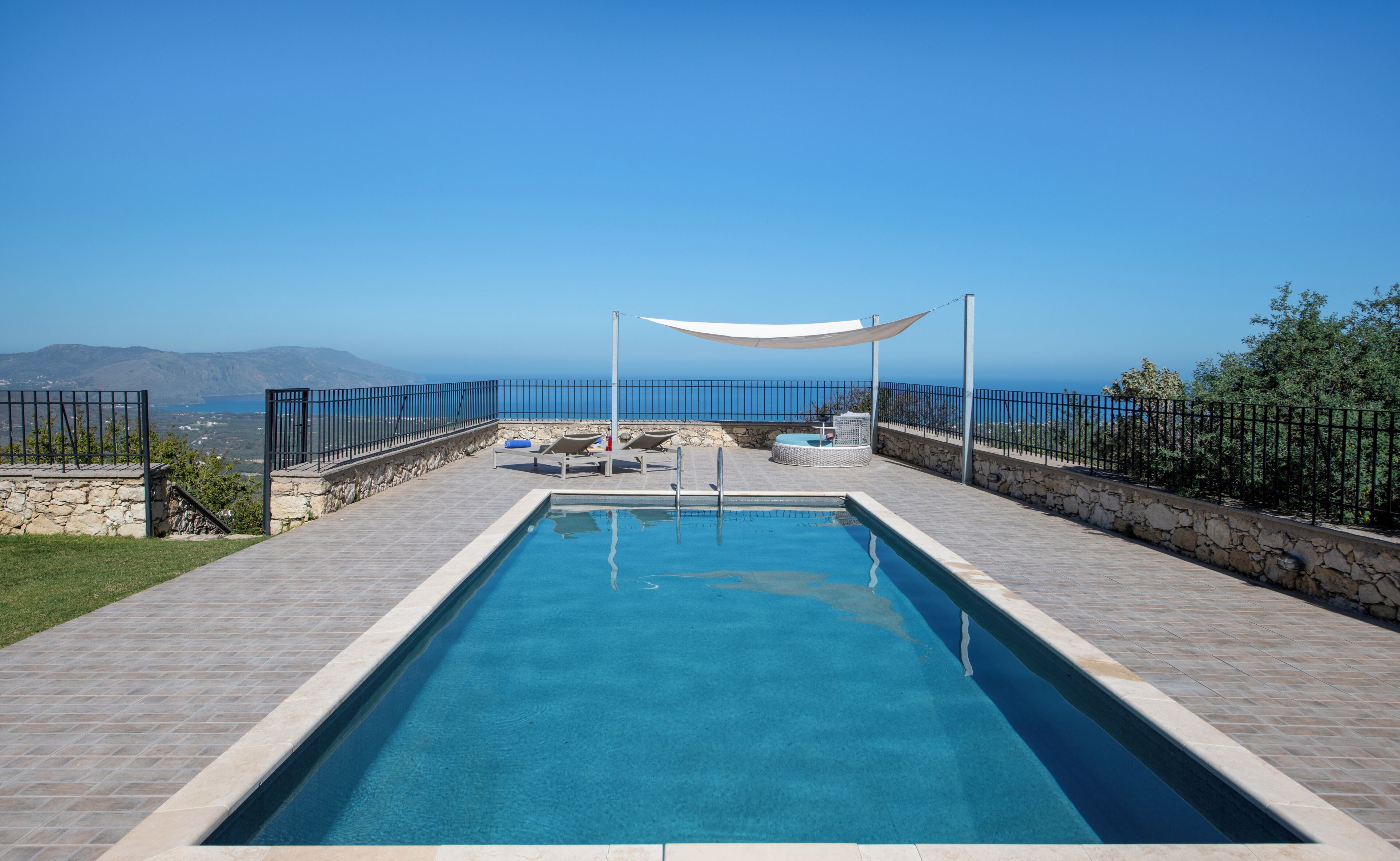 Villa, 3 chambres, piscine privée (Villa Thea) | Terrasse/Patio