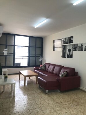 Living area - NEW LISTING ♥ Beautiful Apartment - Close to Everything! ♥ Walk Everywhere! (Bat Yam)