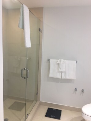 Sèche-cheveux, serviettes fournies