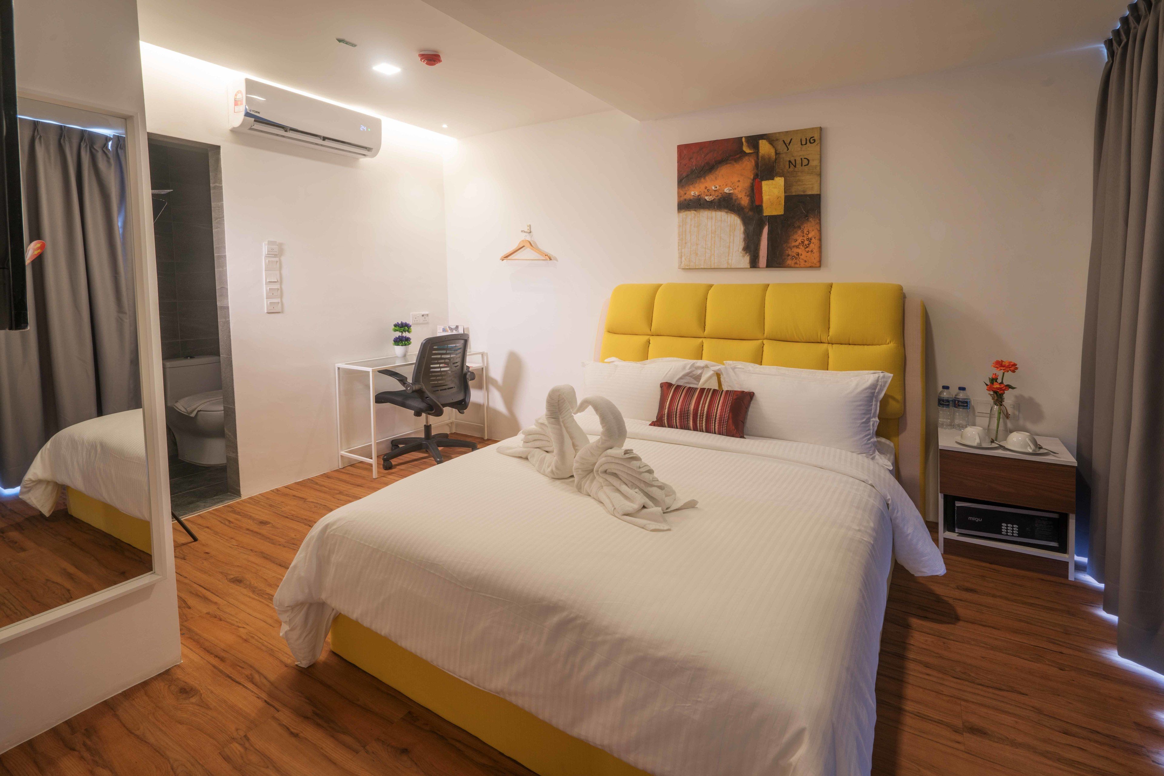 family suite, 2 queen beds, city view | view from room