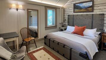 Premium bedding, individually decorated, individually furnished