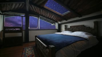 Loft Panoramique, vue colline | Literie de qualité supérieure, matelas Select Comfort