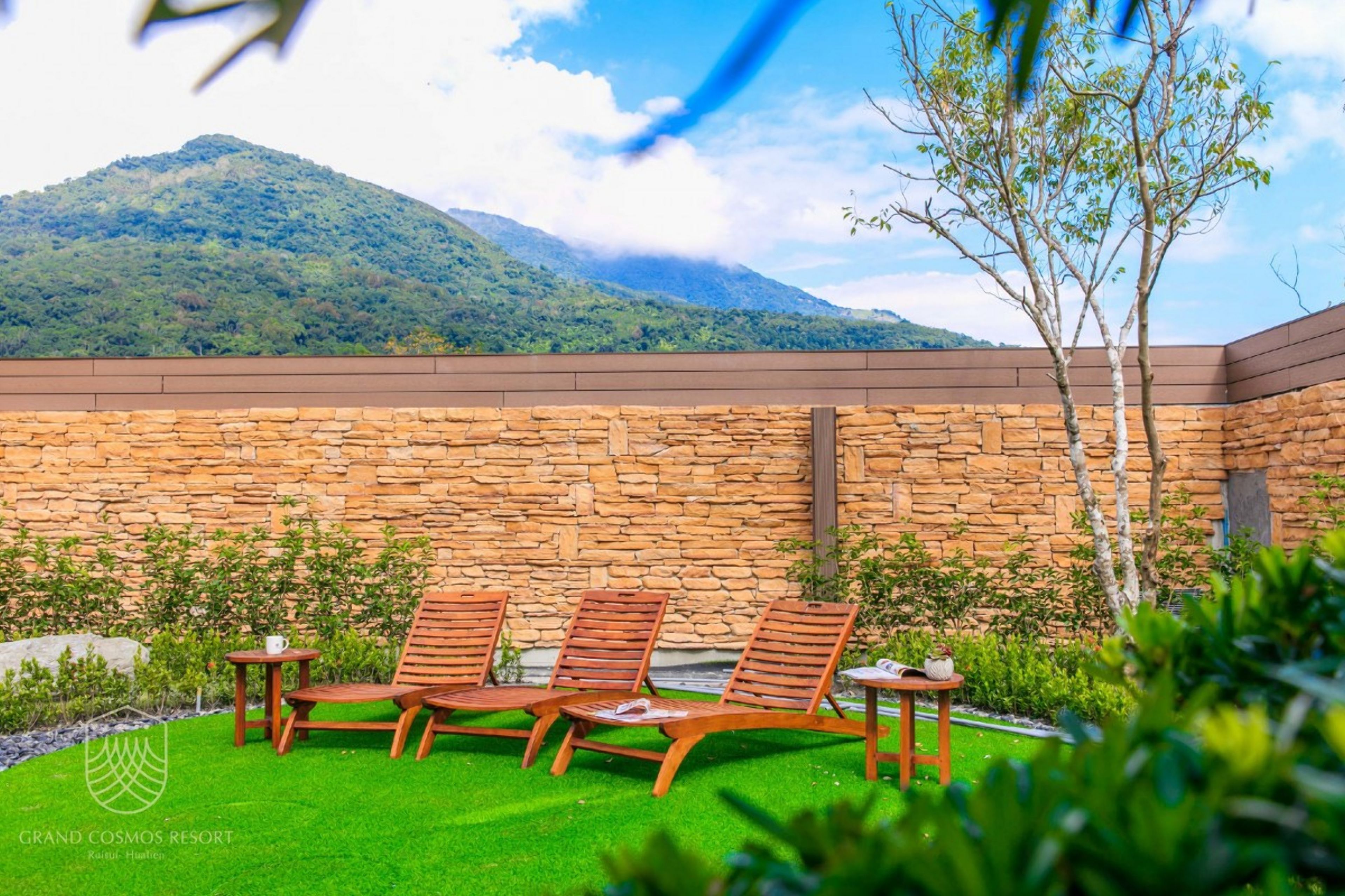 Uitzicht vanuit de kamer