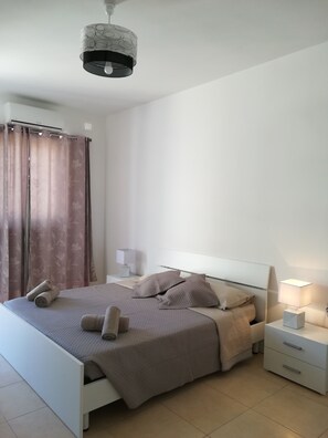Superior-Apartment, 3 Schlafzimmer | 1 Schlafzimmer, Bettwäsche aus ägyptischer Baumwolle