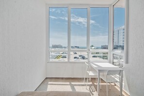 Blick von der Unterkunft