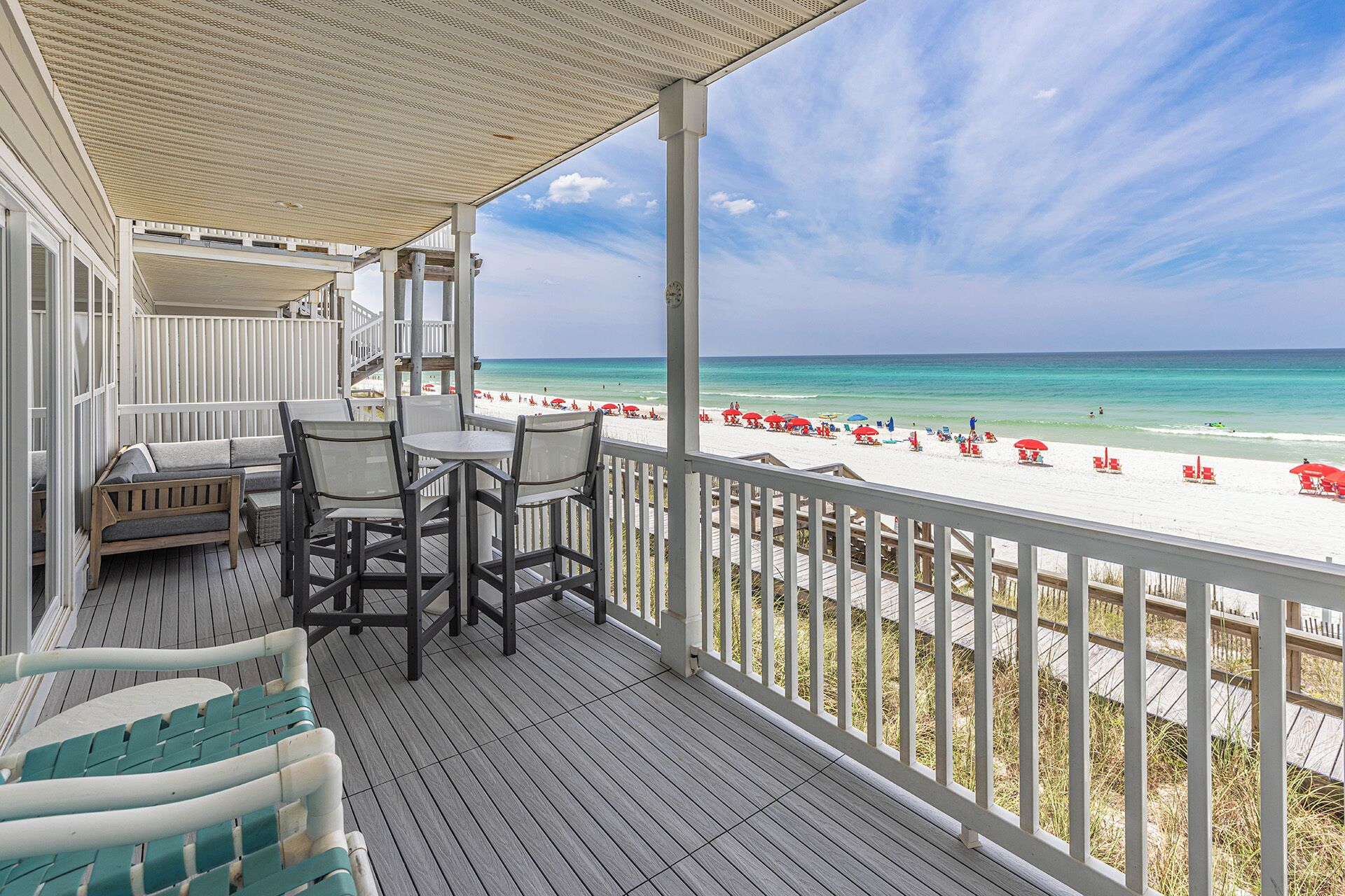 Udendørs spisemuligheder