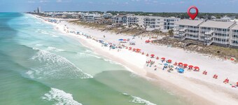 2 Beach Setups ☀️ 30A Beachfront Panoramic Ocean View, Private Beach w/ Direct Access ☀️