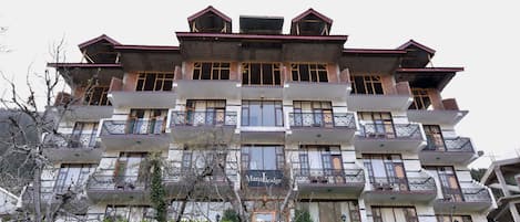 Voorkant van accommodatie